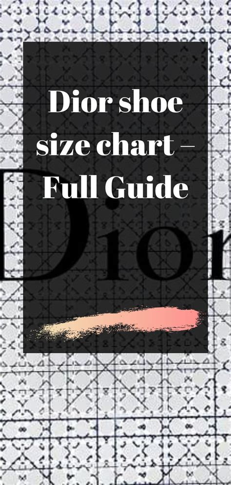 dior atelier shoes|dior shoe size chart.